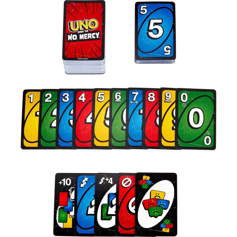 UNO Show 'em No Mercy Card Game