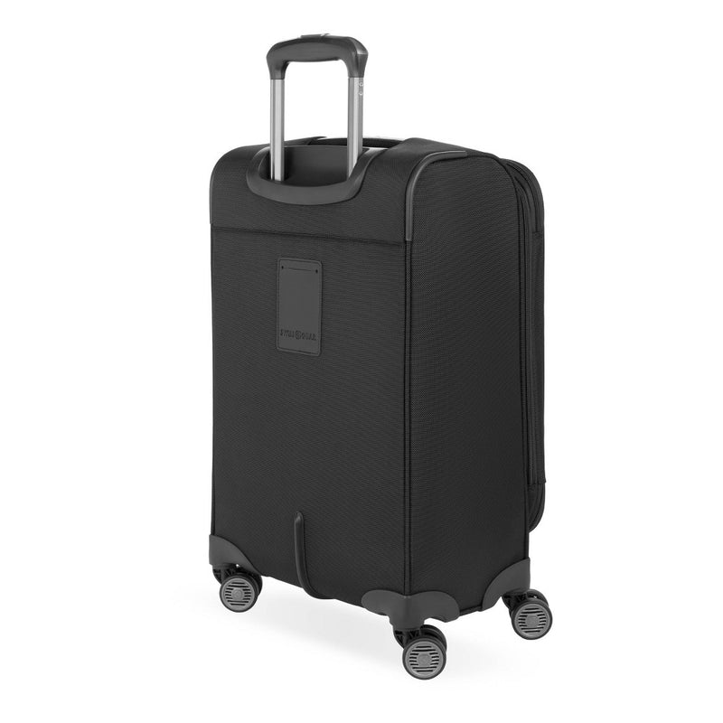 SWISSGEAR Checklite Softside Carry On Suitcase - Black