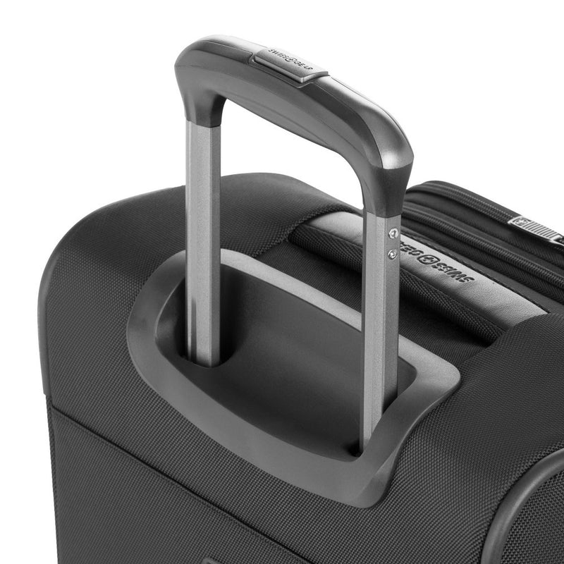 SWISSGEAR Checklite Softside Carry On Suitcase - Black