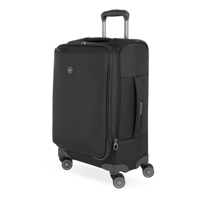 SWISSGEAR Checklite Softside Carry On Suitcase - Black