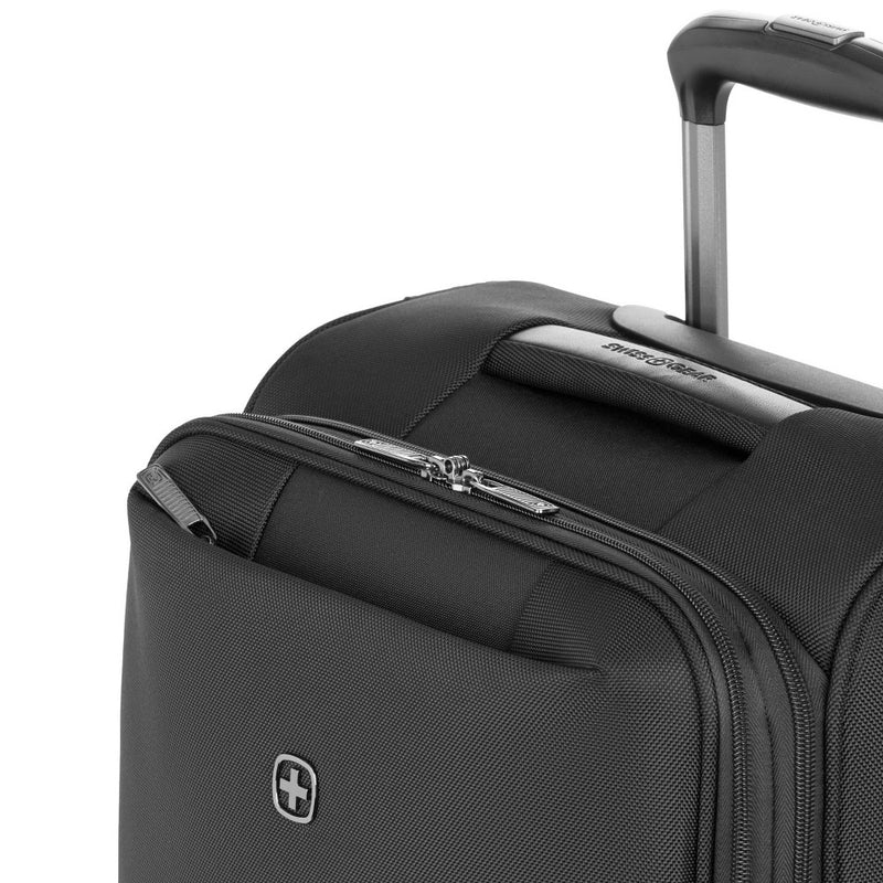 SWISSGEAR Checklite Softside Carry On Suitcase - Black
