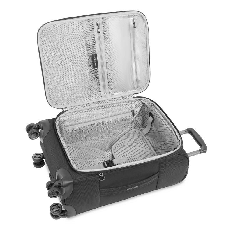 SWISSGEAR Checklite Softside Carry On Suitcase - Black