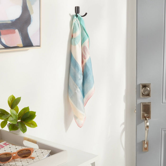 Modern Octopus Hook Matte Black - Brightroom