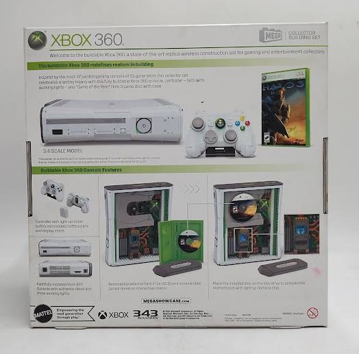 MEGA Showcase Microsoft Xbox 360 Collector Building Set - 1342pcs SEE DETAILS