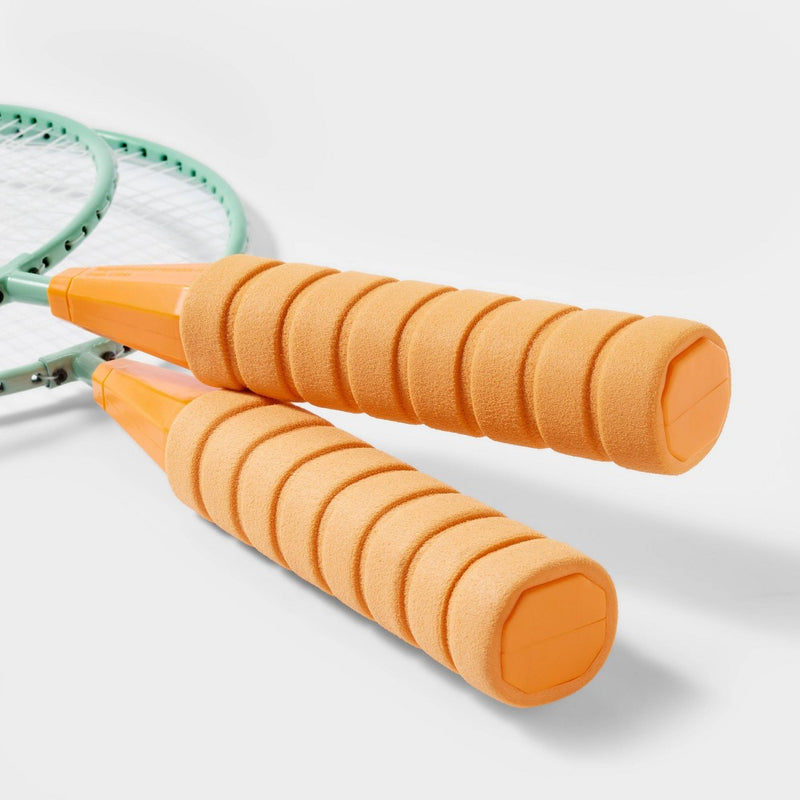 Badminton Set Orange/Teal - Sun Squad