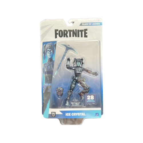 Fortnite Ice Crystal Black Ice Legends 4" Action Figure (Target Exclusive)