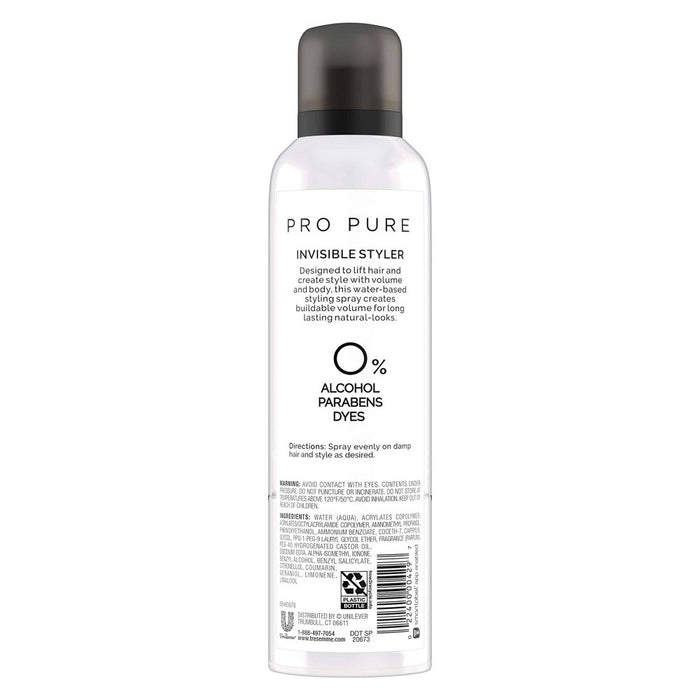 TRESemme Pro Pure Invisible Styler Volume Hair Styling Spray - 6.8oz
