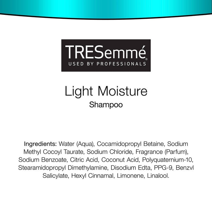 Tresemme Pro Pure For Daily Moisture Light Moisture Shampoo - 16 fl oz
