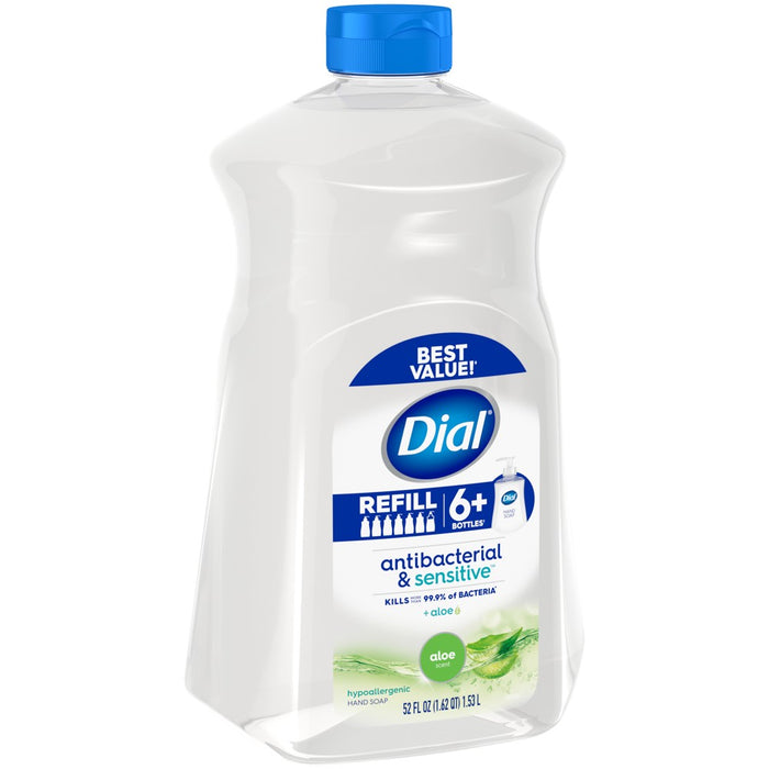 Dial Sensitive Aloe Hand Soap Gel Refill - 52 fl oz
