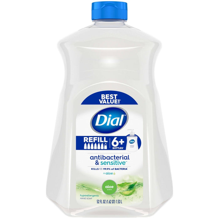 Dial Sensitive Aloe Hand Soap Gel Refill - 52 fl oz