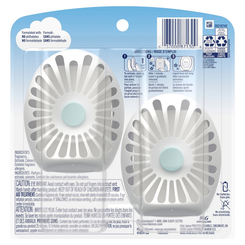 Febreze Small Spaces Gain Air Freshener - Moonlight Breeze - 0.5oz/2pk