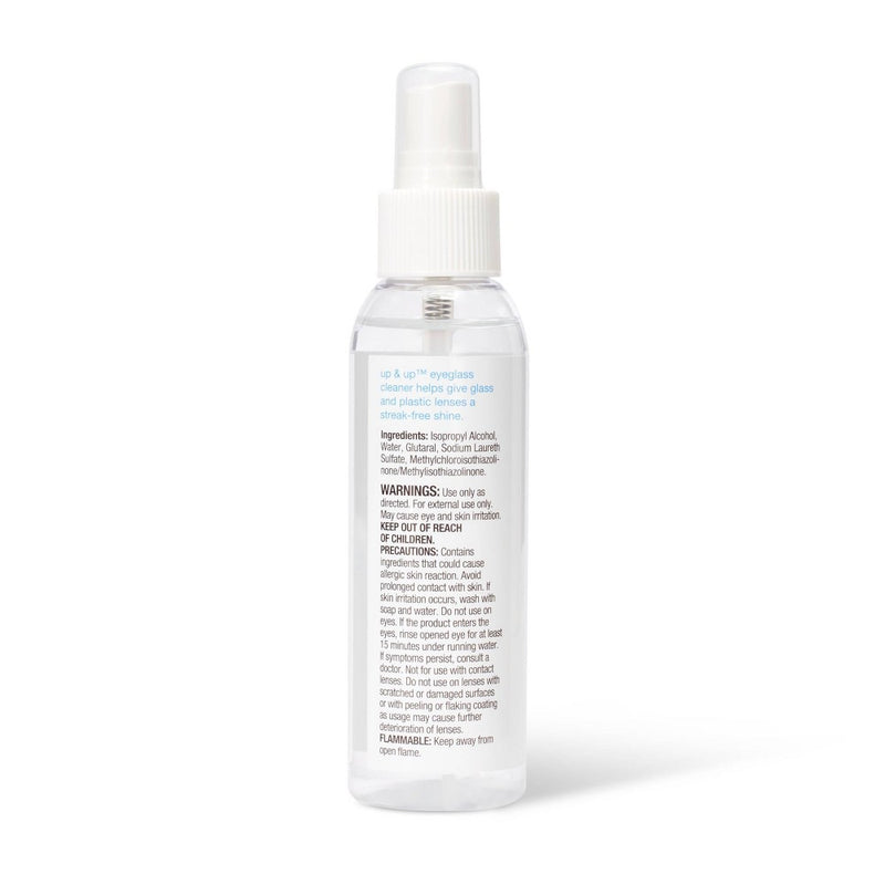 Lens Cleaner Spray - 4 fl oz - up & up