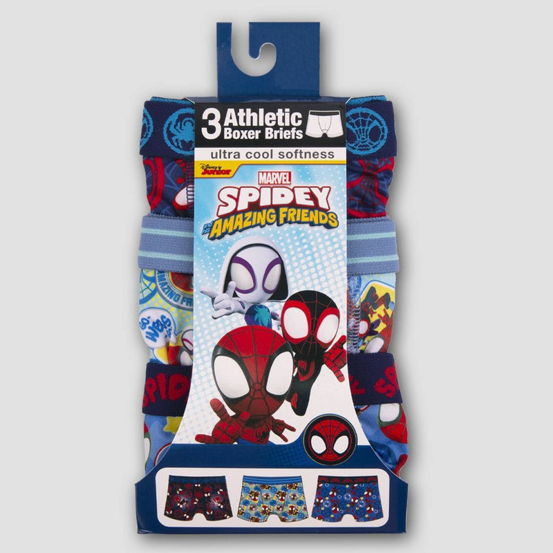 Toddler Boys' Spider-Man 3pk Boxer Briefs - 2T-3T