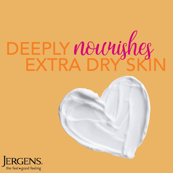 Jergens Ultra Healing Hand and Body Lotion, Dry Skin Moisturizer with Vitamins C, E, and B5 Scented - 21 fl oz