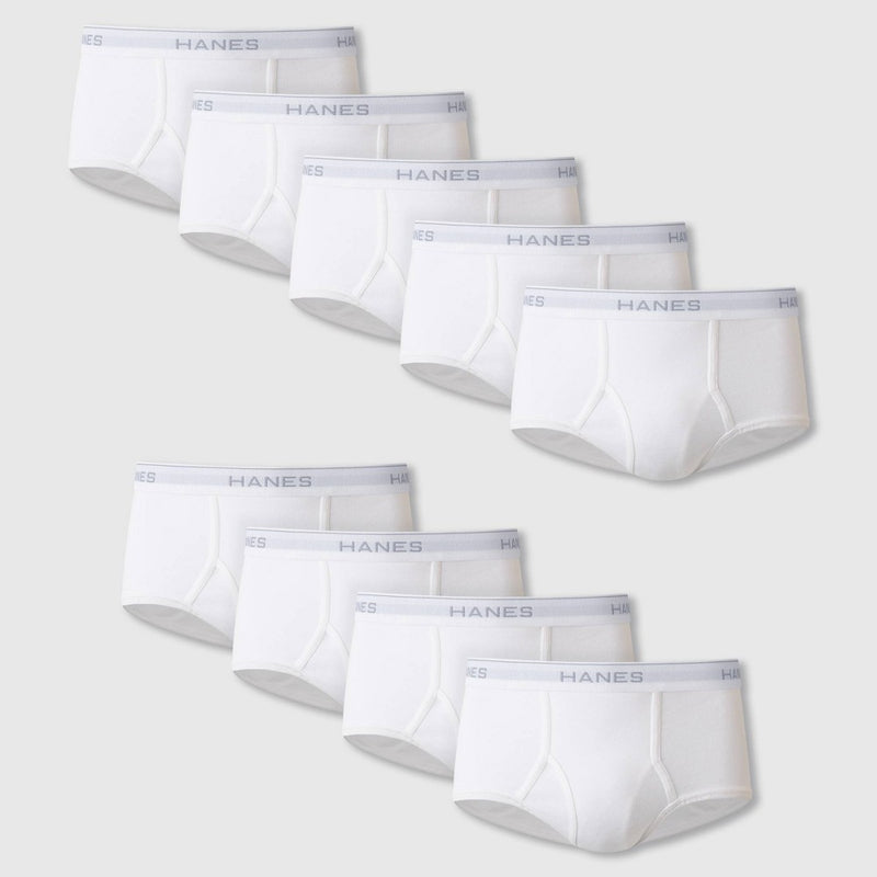 Hanes Men's 9pk Briefs - White 2XL