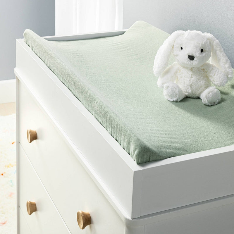 Muslin Changing Pad Cover - Sage Green - Cloud Island