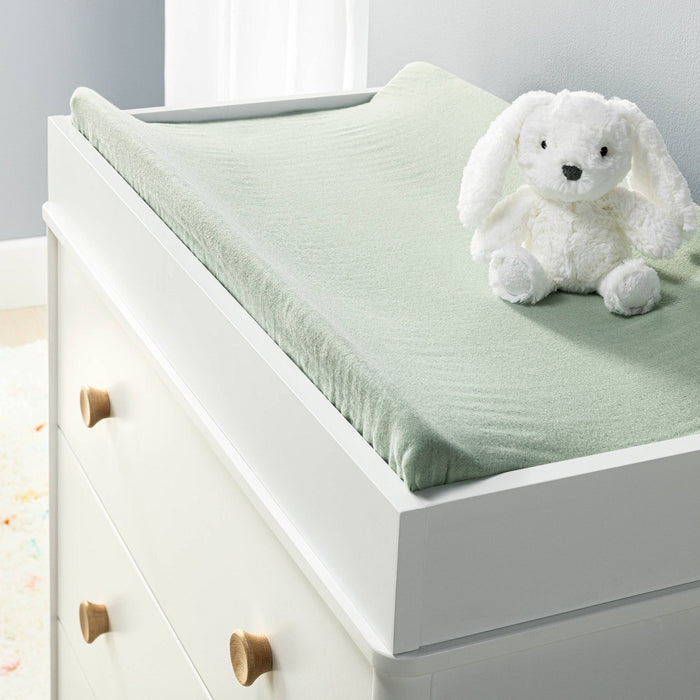 Muslin Changing Pad Cover - Sage Green - Cloud Island