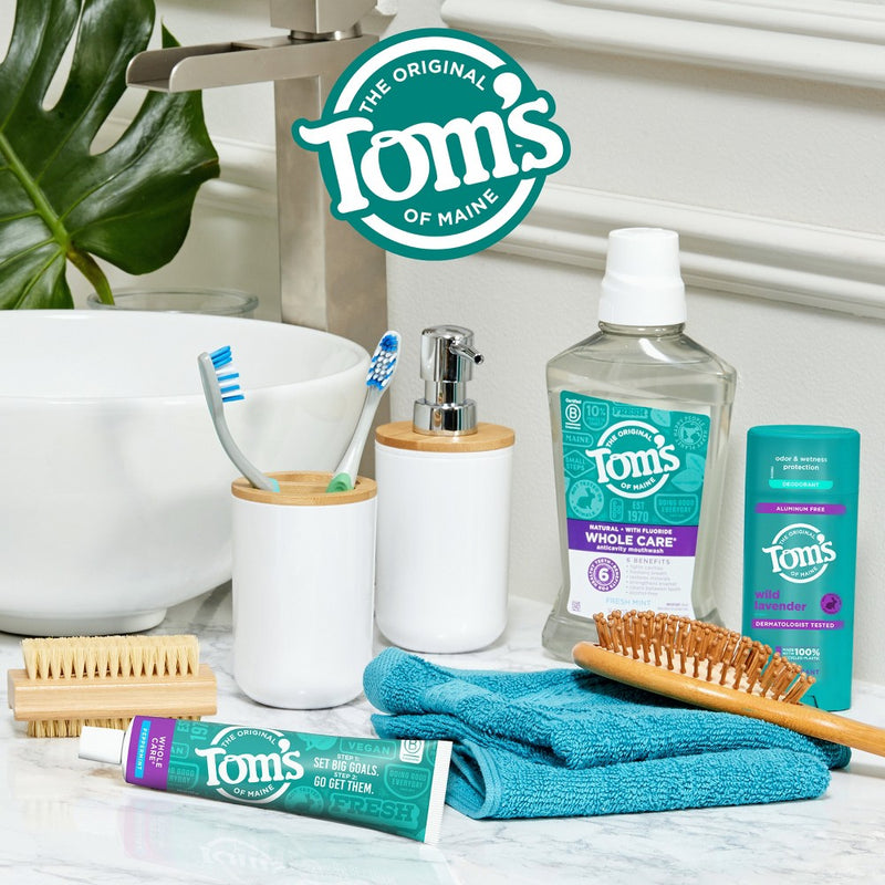 Tom's of Maine Whole Care Toothpaste - Peppermint - 4oz/3pk