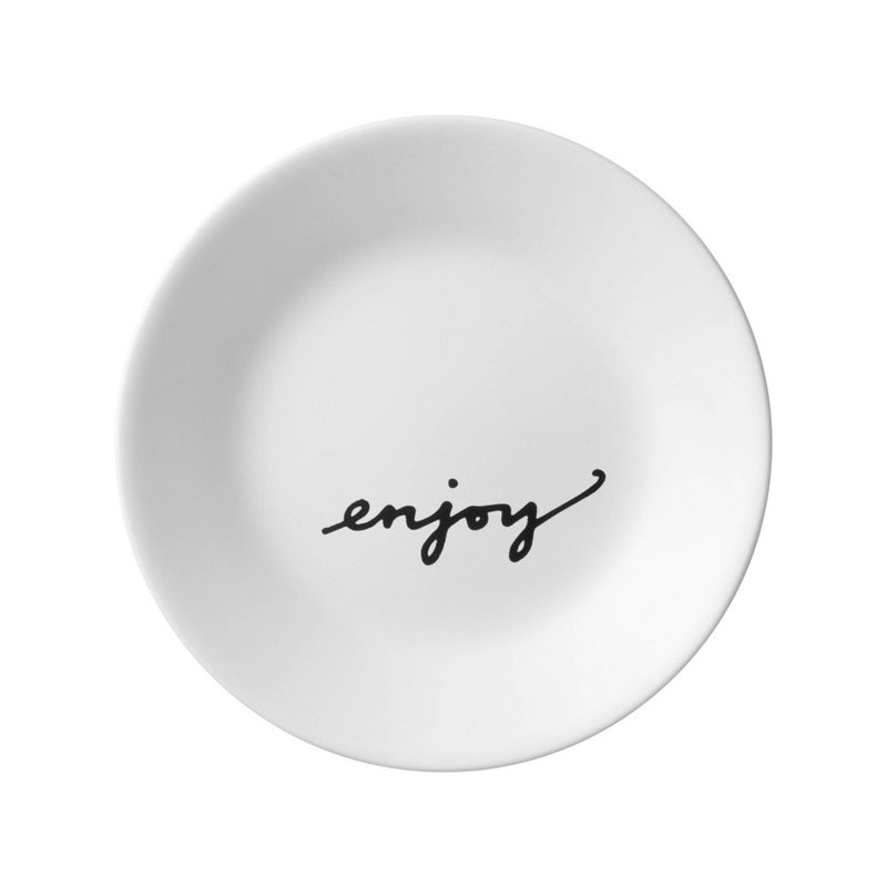 Corelle 6.8" Glass Enjoy Mini Plate White