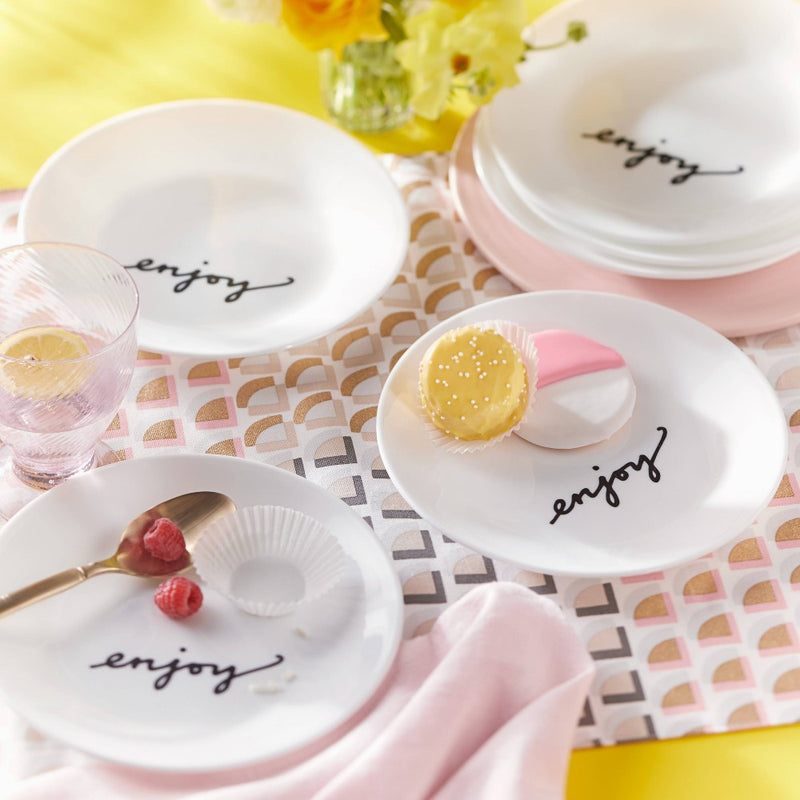 Corelle 6.8" Glass Enjoy Mini Plate White