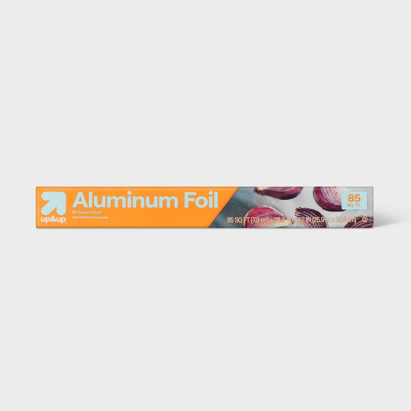 Standard Aluminum Foil - 85 sq ft - up & up