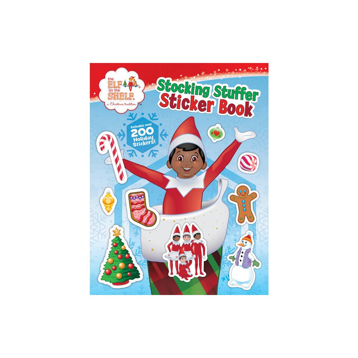 The Elf on the Shelf: Stocking Stuffer Sticker Book - by The Lumistella Company (Paperback)