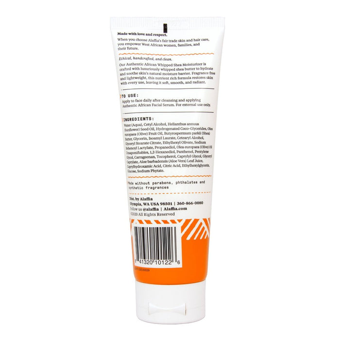 Alaffia Authentic African Whipped Shea Face Moisturizer - 3.4 fl oz