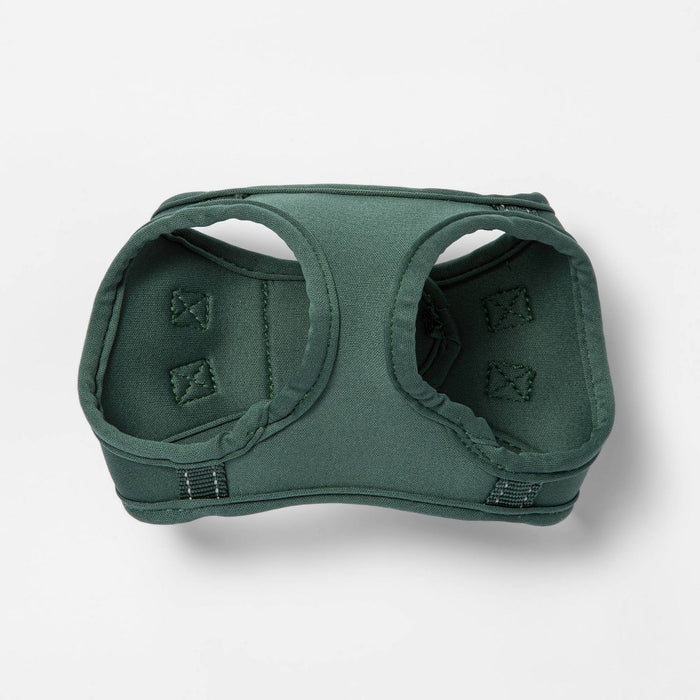 Reflective Comfort Dog Harness - XS - Green - Boots & Barkley