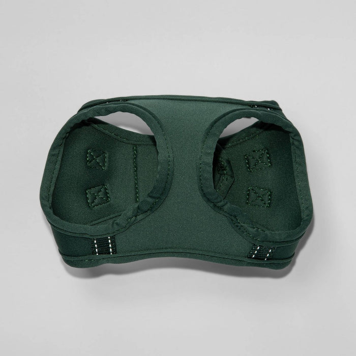 Reflective Comfort Dog Harness - XS - Green - Boots & Barkley