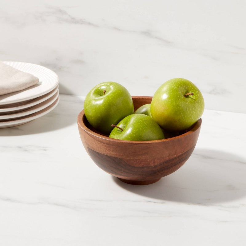 30oz Wood Small Serving Bowl - Threshold