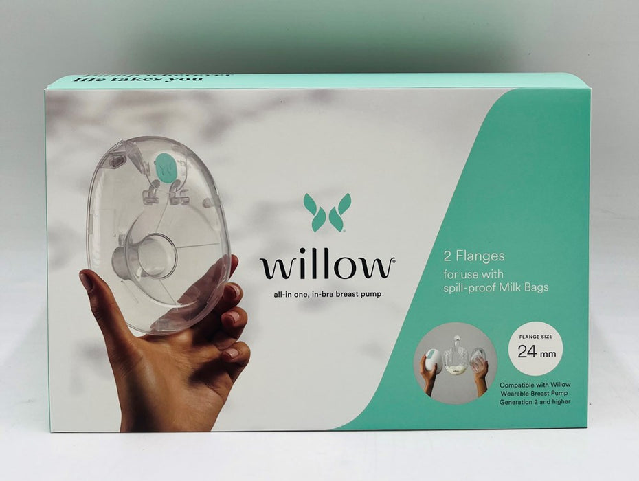 WILLOW 3.0 Breast Pump Flanges - 24mm - 2pk