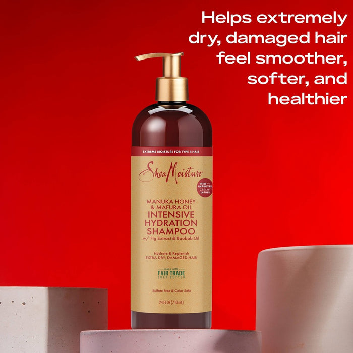 SheaMoisture Manuka Honey & Mafura Oil Intensive Hydration Shampoo - 24 fl oz