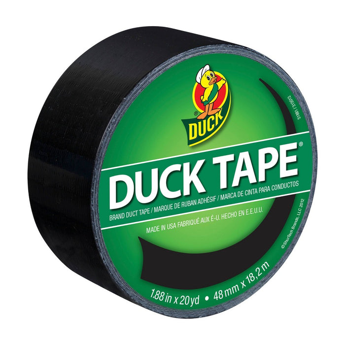 Duck 1.88" x 20yd Duct Industrial Tape Black