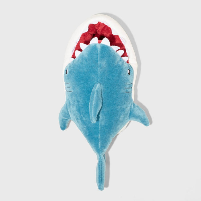 Kids' Knox Shark Ankle Biter Slippers - Cat & Jack Blue M (2/3)