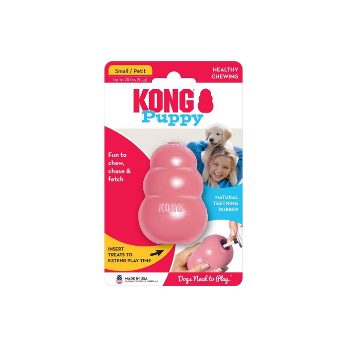 KONG Puppy Dog Toy - Pink - S