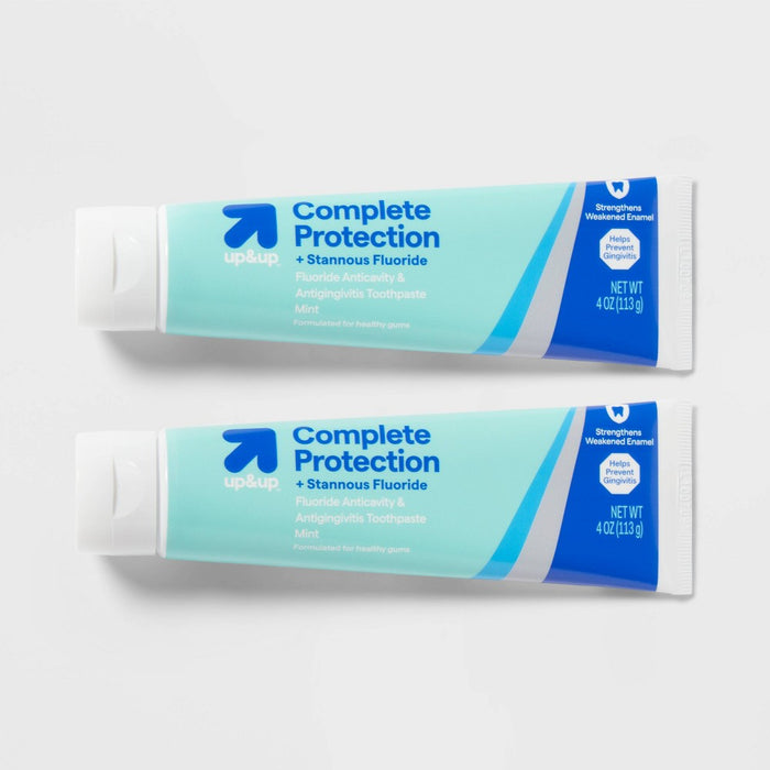 Complete Toothpaste - 4oz/2pk - up & up
