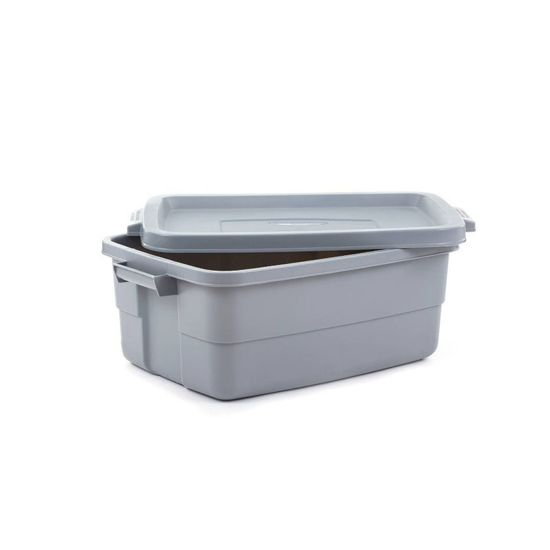 Rubbermaid 10gal Roughneck Storage Tote Gray (LOCAL PICKUP ONLY)