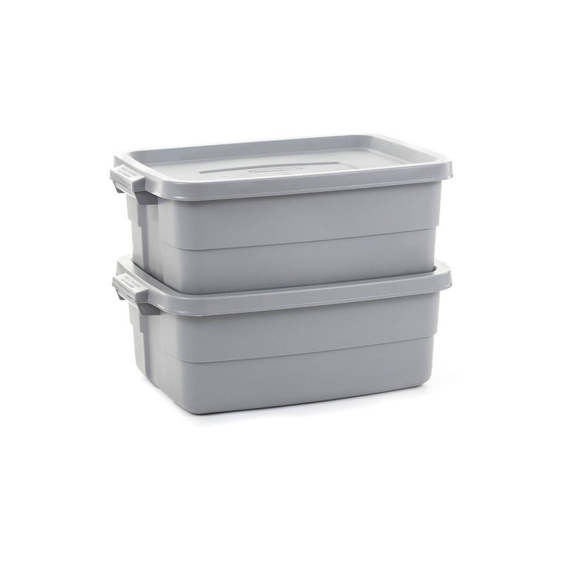 Rubbermaid 10gal Roughneck Storage Tote Gray (LOCAL PICKUP ONLY)