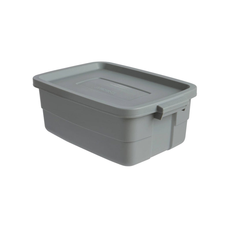 Rubbermaid 10gal Roughneck Storage Tote Gray (LOCAL PICKUP ONLY)