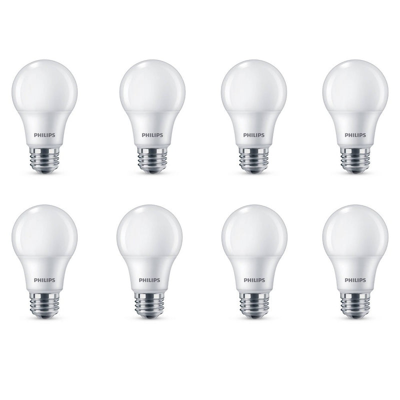 Philips LED 60W Frosted Daylight Non-Dim A19 8P (non-T20)
