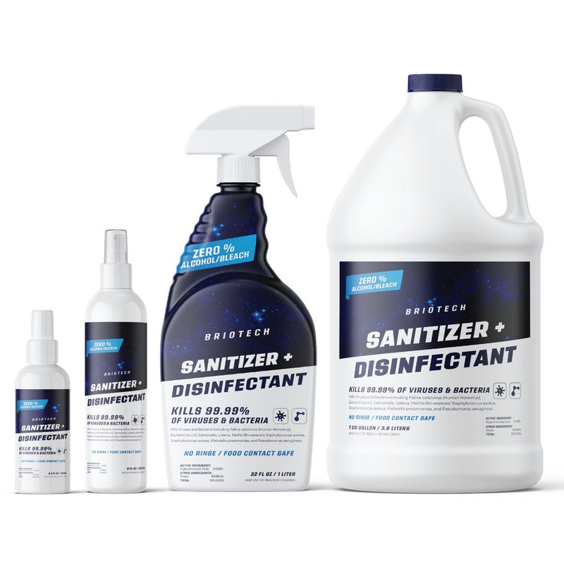 Briotech Sanitizer + Disinfectant 32oz/0.95 L