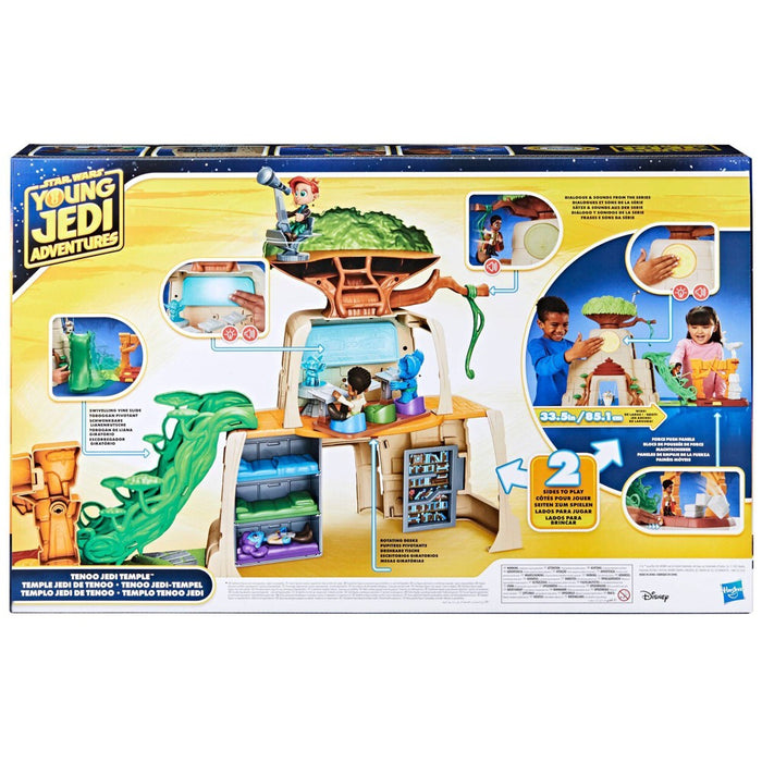 Star Wars Young Jedi Adventures Tenoo Jedi Temple Playset