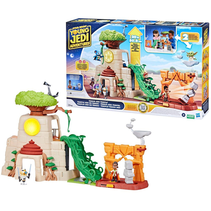 Star Wars Young Jedi Adventures Tenoo Jedi Temple Playset