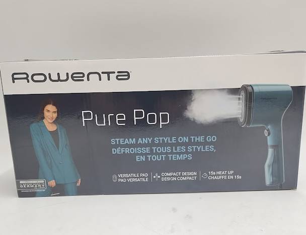 Rowenta Handheld Garment Steamer for Clothes Pure Pop Blue