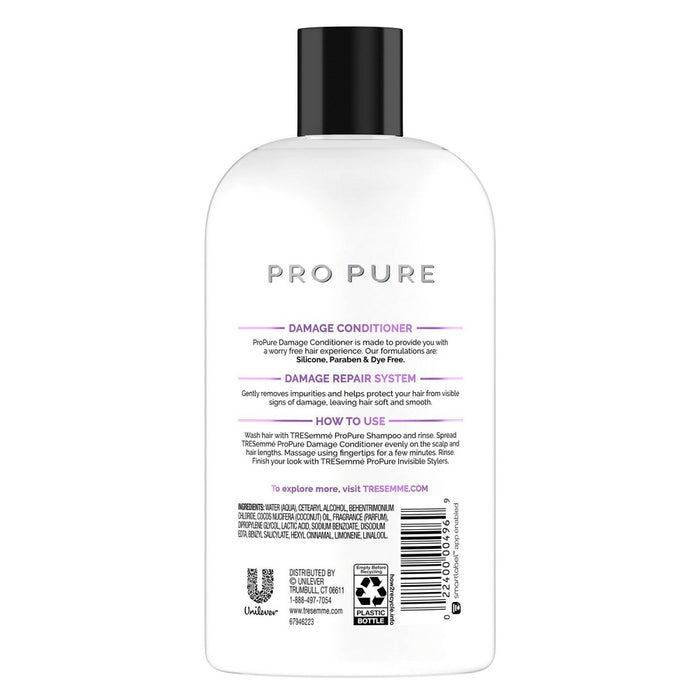 TRESemme Pro Pure Conditioner For Damaged Hair Damage Conditioner - 16 fl oz