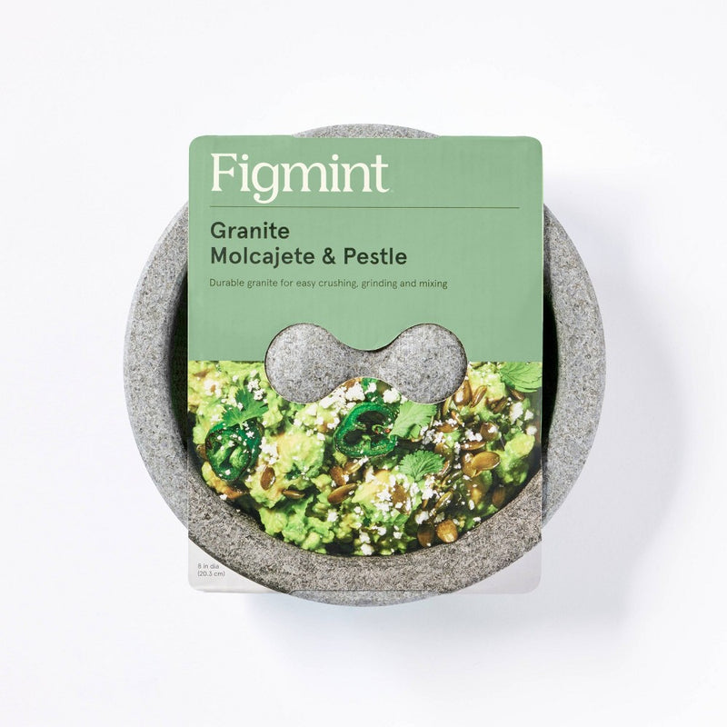 8" Granite Molcajete & Pestle - Figmint