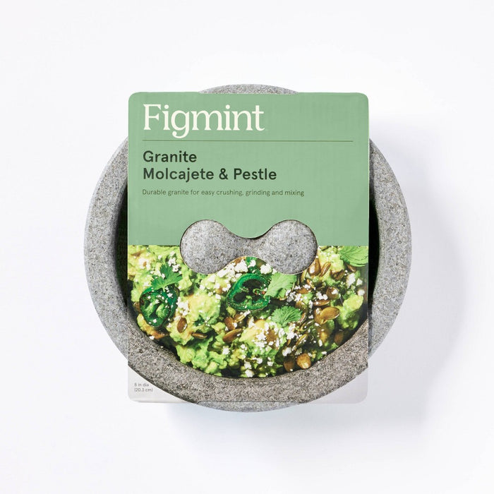 8" Granite Molcajete & Pestle - Figmint
