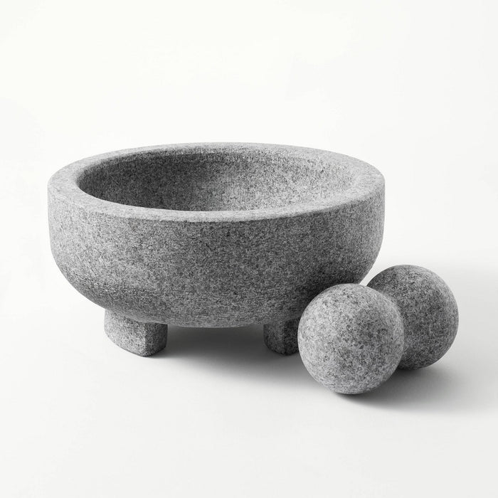 8" Granite Molcajete & Pestle - Figmint