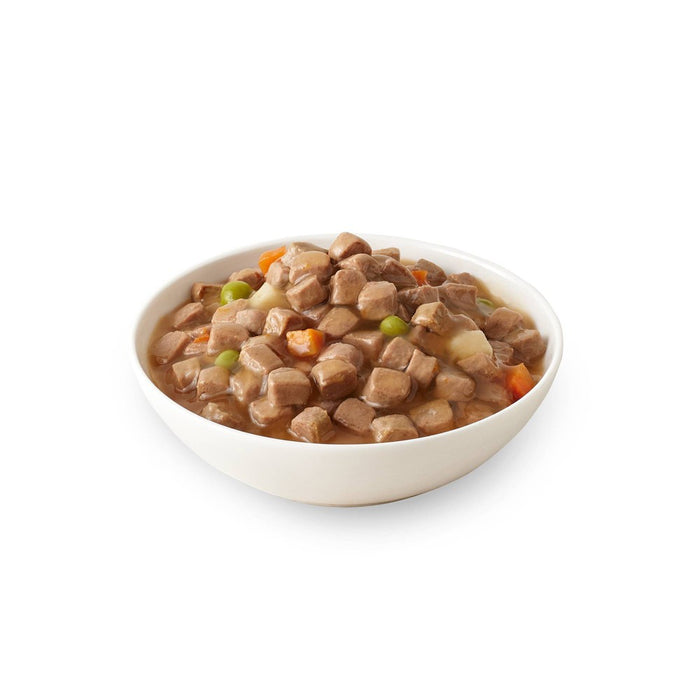 Blue Buffalo Delights Natural Adult Small Breed Wet Dog Food Cup Prime Rib Beef Flavor in Hearty Gravy - 3.5oz