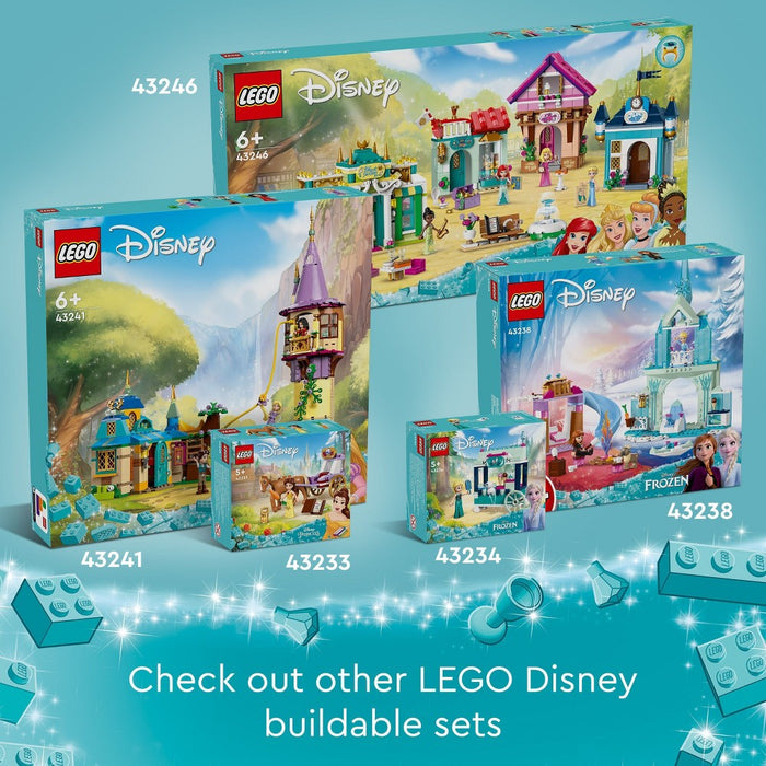 LEGO Disney Frozen Elsa's Frozen Princess Castle Toy 43238